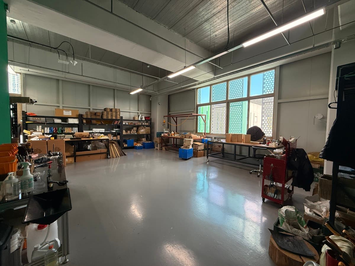 Workshop floor