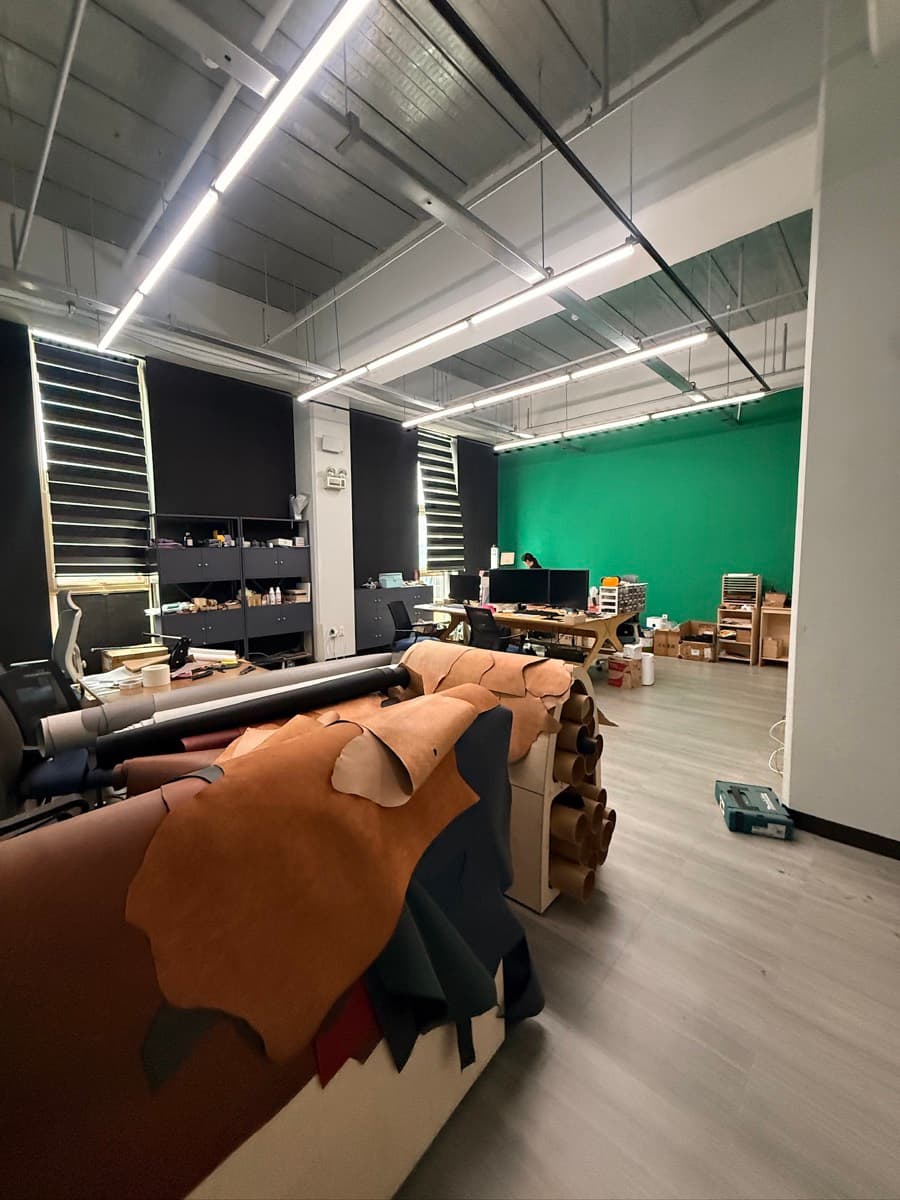 Materials and work area