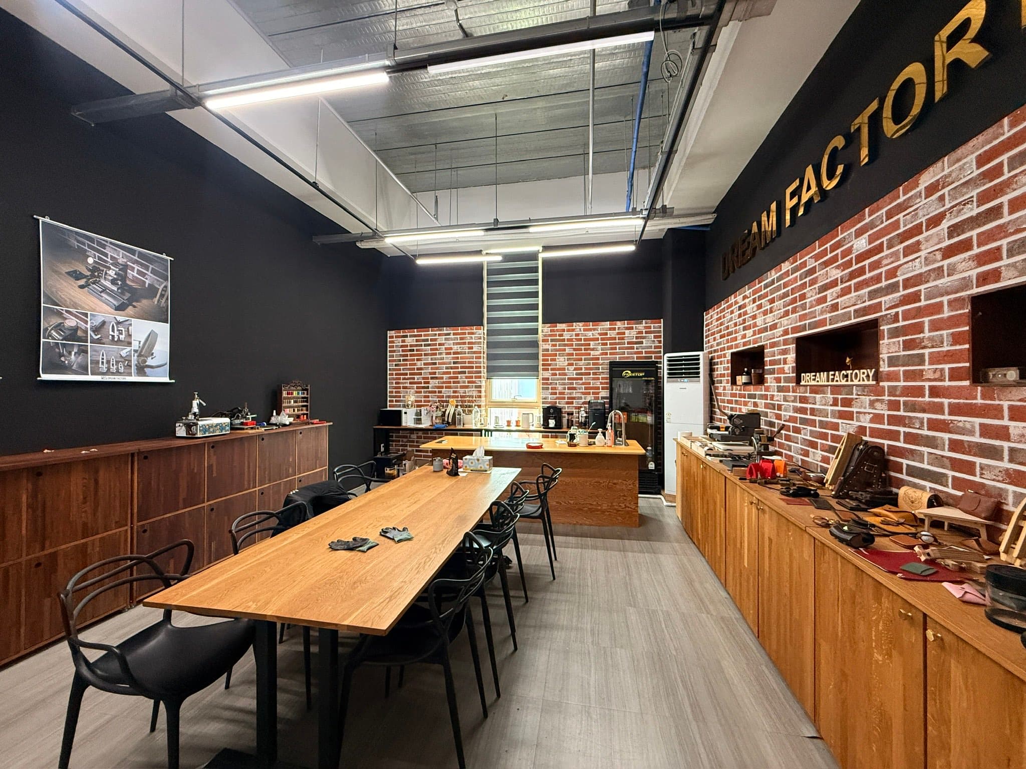 Dream Factory showroom and workspace