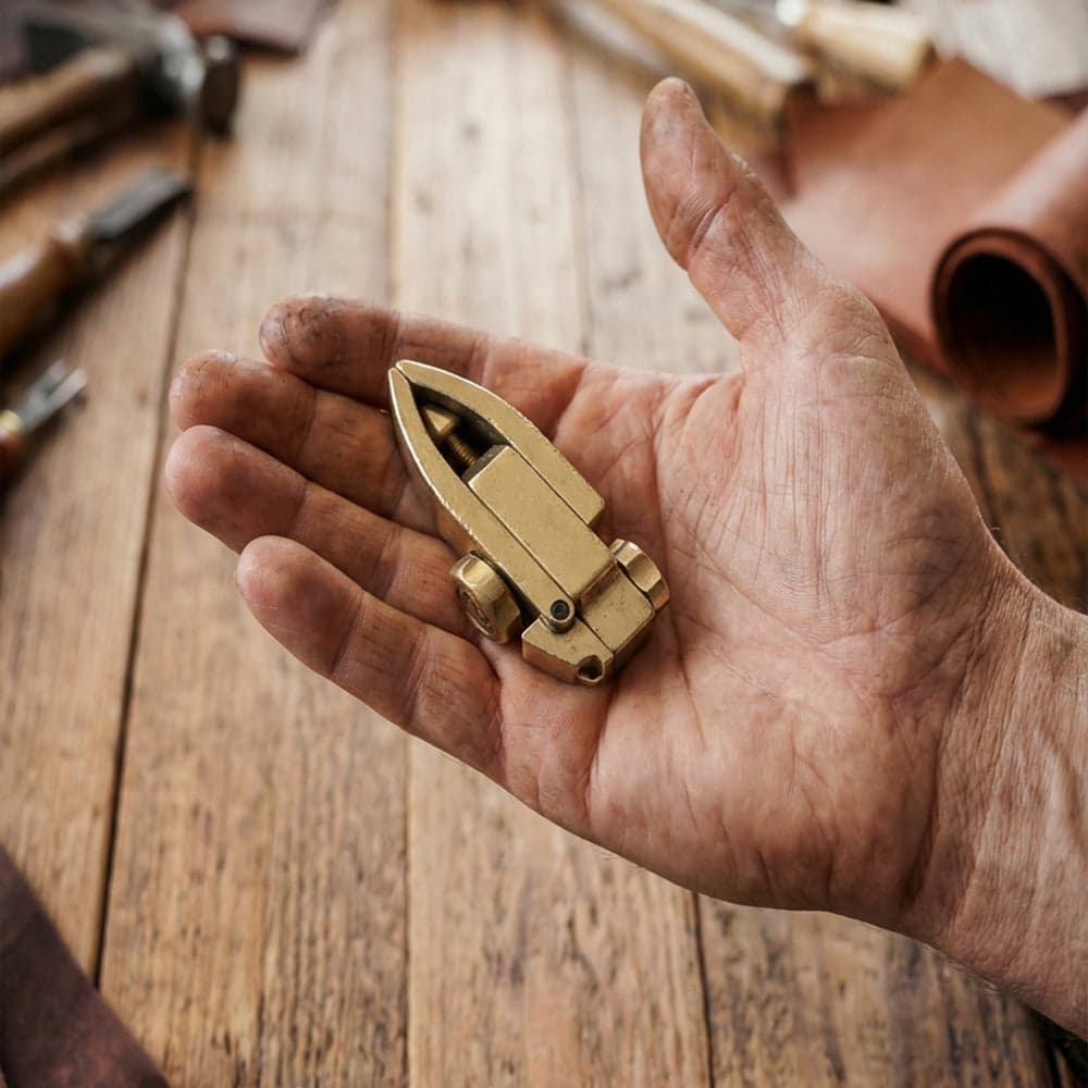 Machined brass part